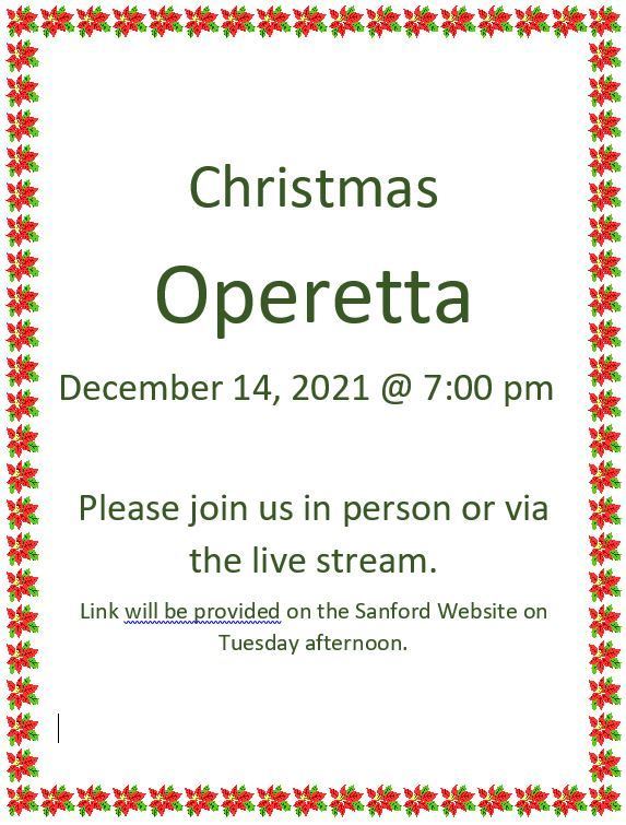 Christmas Operetta